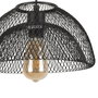 Opviq Berk - 16400 - 8 - A Lámpara de Araña de Cuerpo Metálico Negro